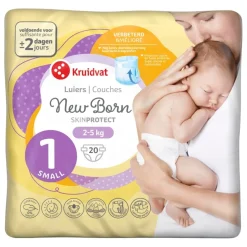 Kruidvat NewBorn Small Maat 1 Luiers Smallpack