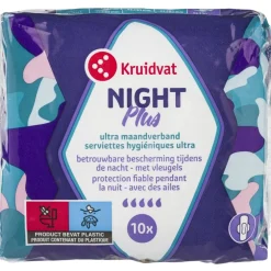 Kruidvat Night Plus Ultra Maandverband
