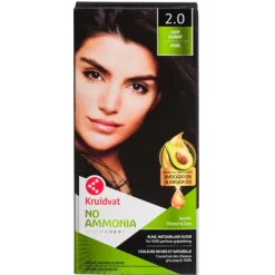Kruidvat No Ammonia 2.0 Diep Zwart Crème Haarkleuring