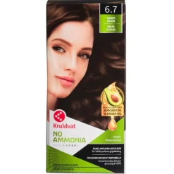 Kruidvat No Ammonia 6.7 Warm Bruin Crème Haarkleuring