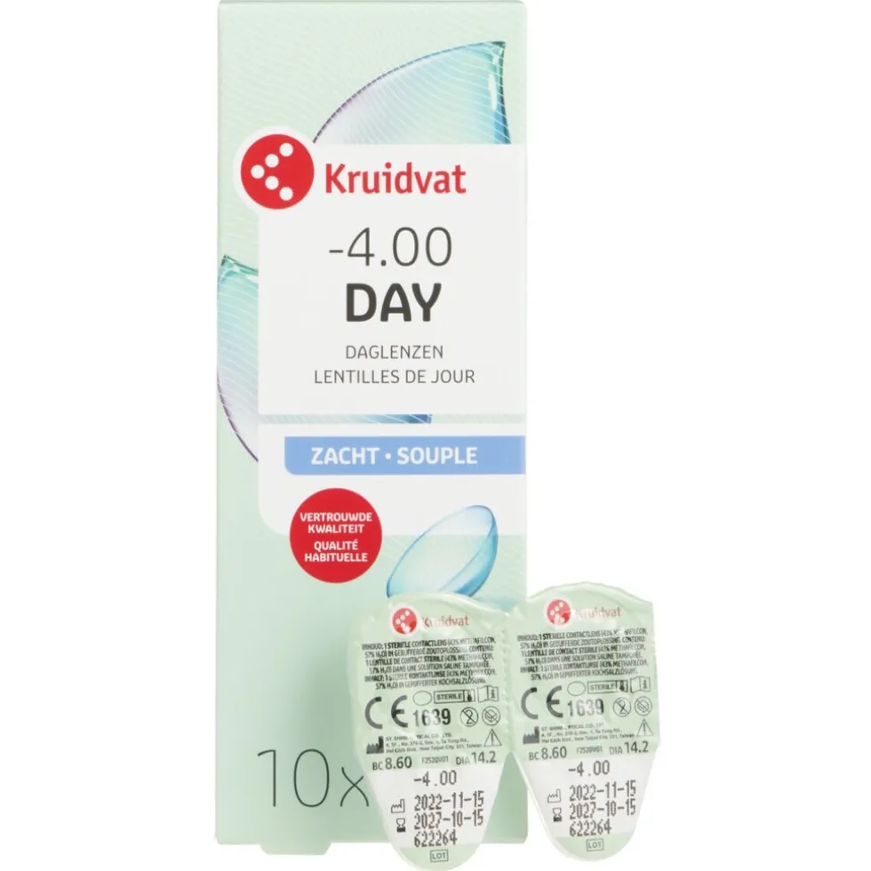 Kruidvat Opticare -4.00 Zachte Daglenzen