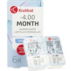 Kruidvat Opticare -4.00 Zachte Maandlenzen