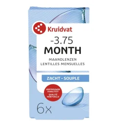 Kruidvat Opticare -3.75 Zachte Maandlenzen
