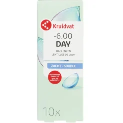 Kruidvat Opticare -6.00 Zachte Daglenzen