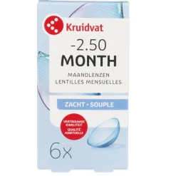 Kruidvat Opticare -2.50 Zachte Maandlenzen