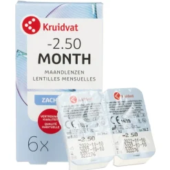 Kruidvat Opticare -2.50 Zachte Maandlenzen