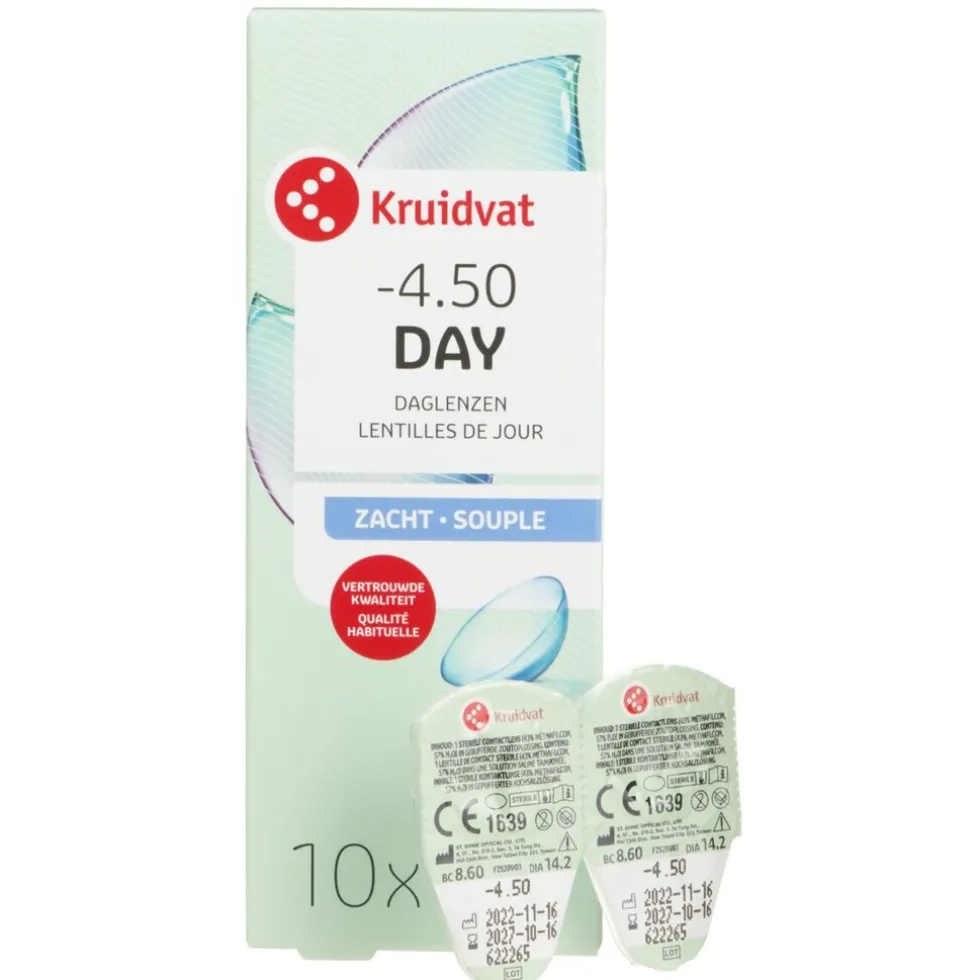 Kruidvat Opticare -4.50 Zachte Daglenzen