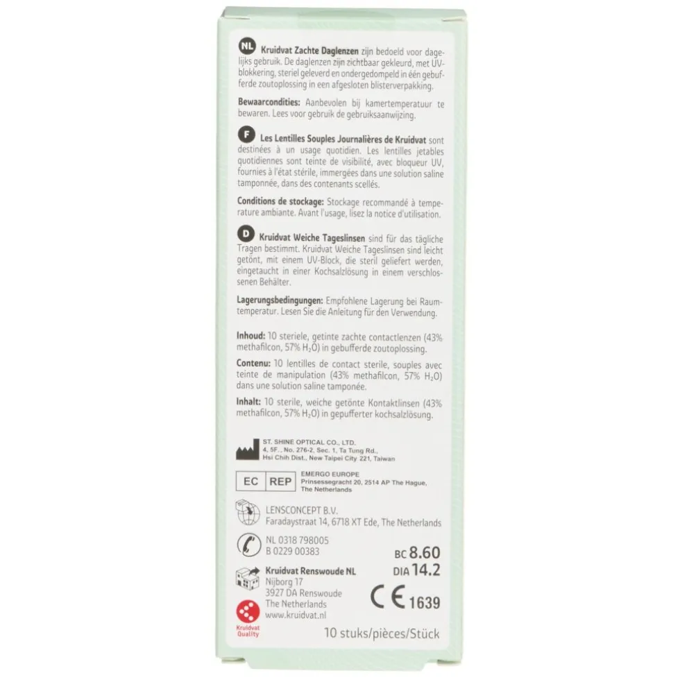 Kruidvat Opticare -4.50 Zachte Daglenzen