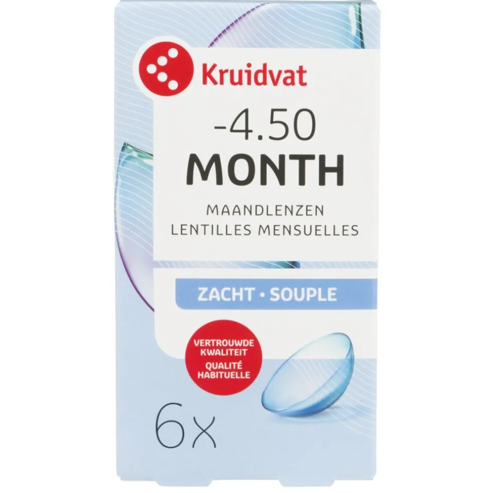 Kruidvat Opticare -4.50 Zachte Maandlenzen