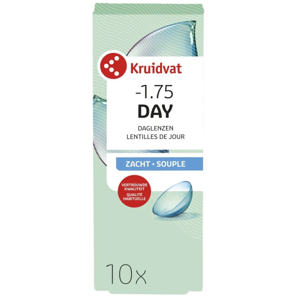 Kruidvat Opticare -1.75 Zachte Daglenzen