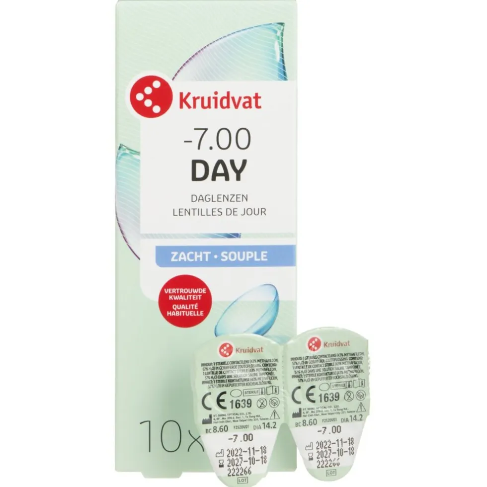 Kruidvat Opticare -7.00 Zachte Daglenzen