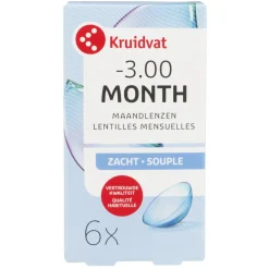 Kruidvat Opticare -3.00 Zachte Maandlenzen