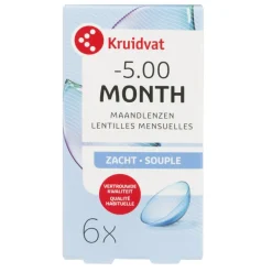 Kruidvat Opticare -5.00 Zachte Maandlenzen