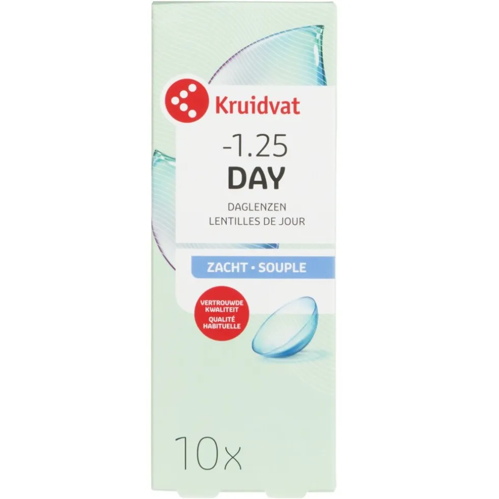 Kruidvat Opticare -1.25 Zachte Daglenzen