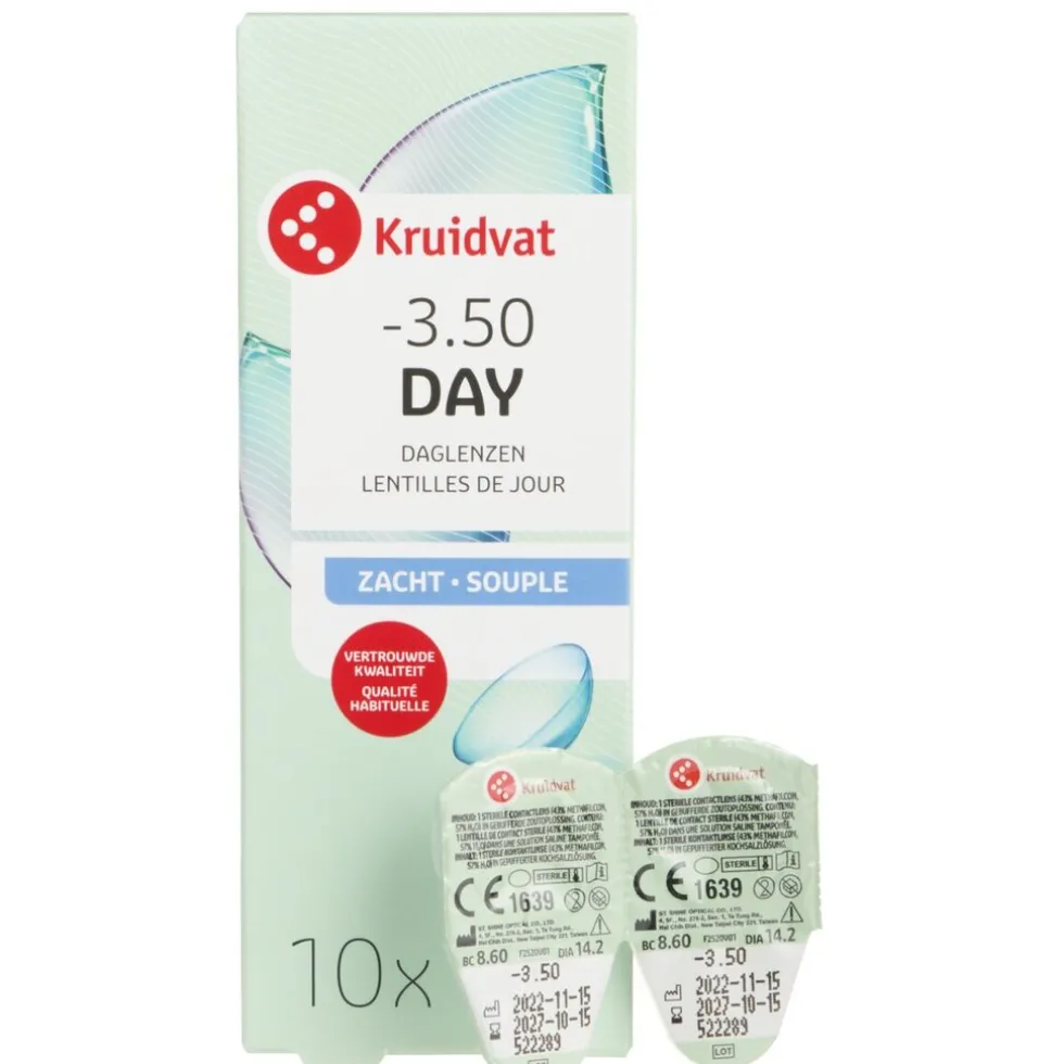 Kruidvat Opticare -3.50 Zachte Daglenzen