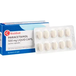 Kruidvat Paracetamol 500mg Liquid Caps