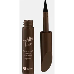 Kruidvat Pow(d)Er Brows 020 Ash Brown Cream to Powder Wenkbrauwpencil
