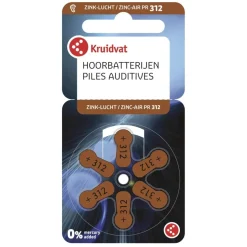 Kruidvat PR312 Hoorbatterijen