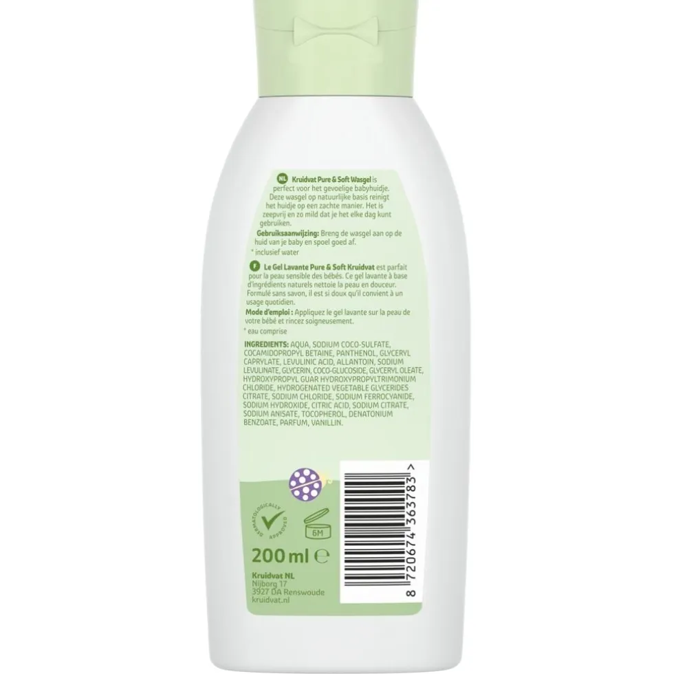 Kruidvat Pure & Soft Wasgel