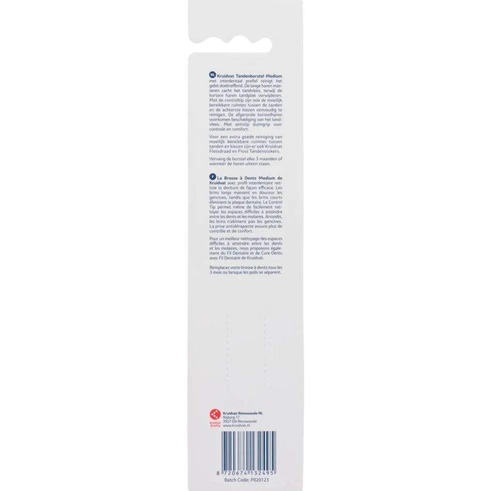 Kruidvat Regular Medium Tandenborstel
