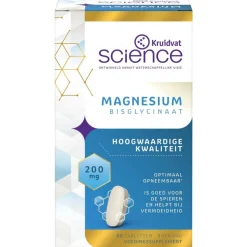 Kruidvat Science Magnesium Bisglycinaat Tabletten