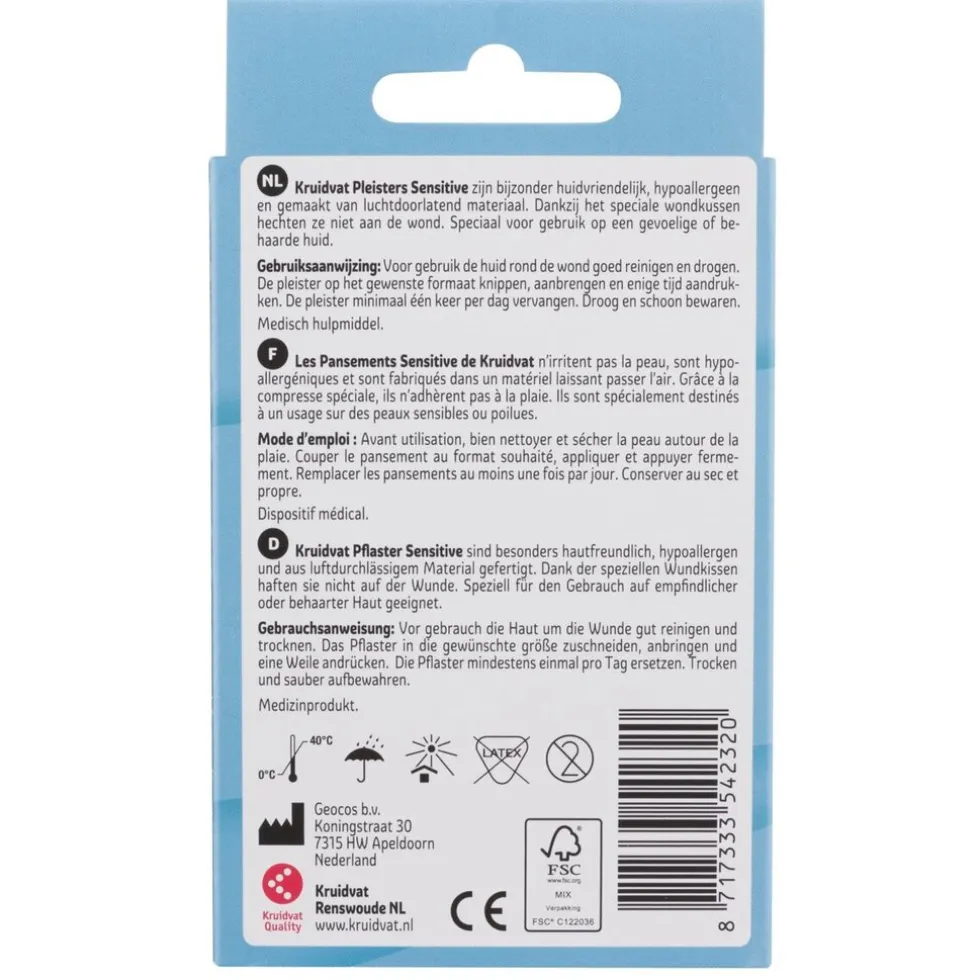 Kruidvat Sensitive Pleisters