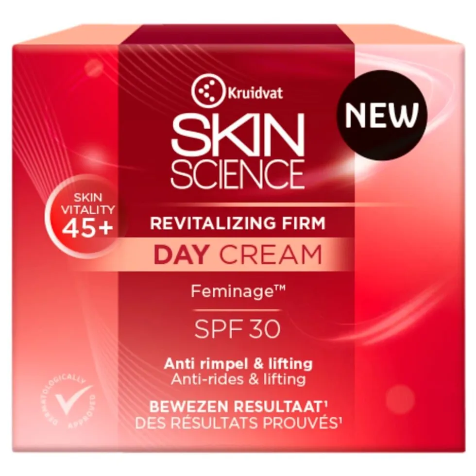 Kruidvat Skin Science Revitalizing Firm 45+ SPF30 Day Cream