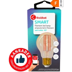 Kruidvat Smart A60 E27 470LM Filament Ledlamp