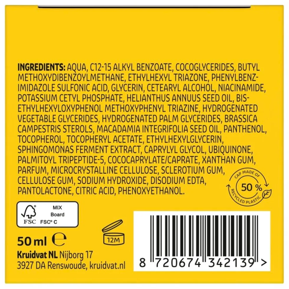 Kruidvat Smooth Q10 + Niacinamide SPF30 Dagcrème