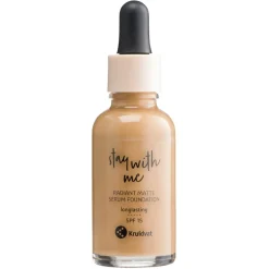 Kruidvat Stay With Me 048 N Deep Praline Radiant Matte Serum Foundation