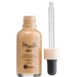 Kruidvat Stay With Me 048 N Deep Praline Radiant Matte Serum Foundation