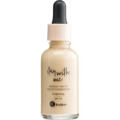 Kruidvat Stay With Me 023 W Light Cashmere Radiant Matte Serum Foundation