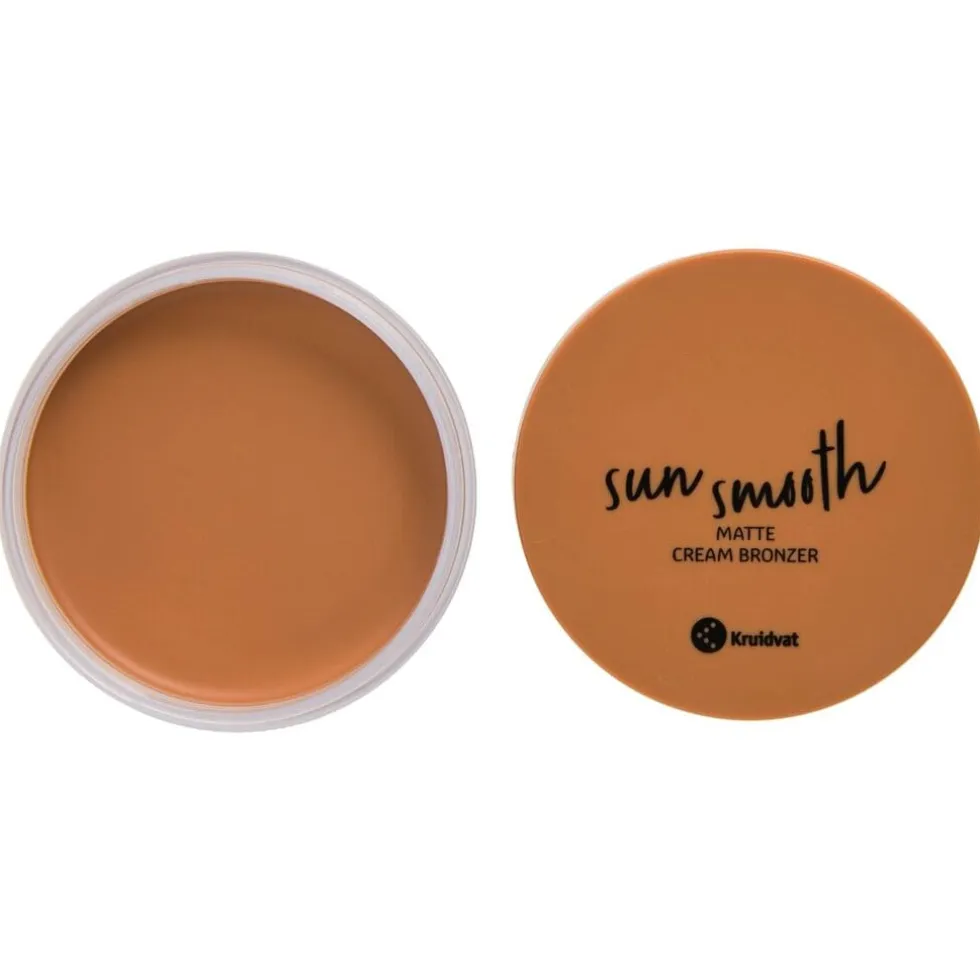 Kruidvat Sun Smooth 020 Medium Deep Neutral Tone Matte Cream Bronzer