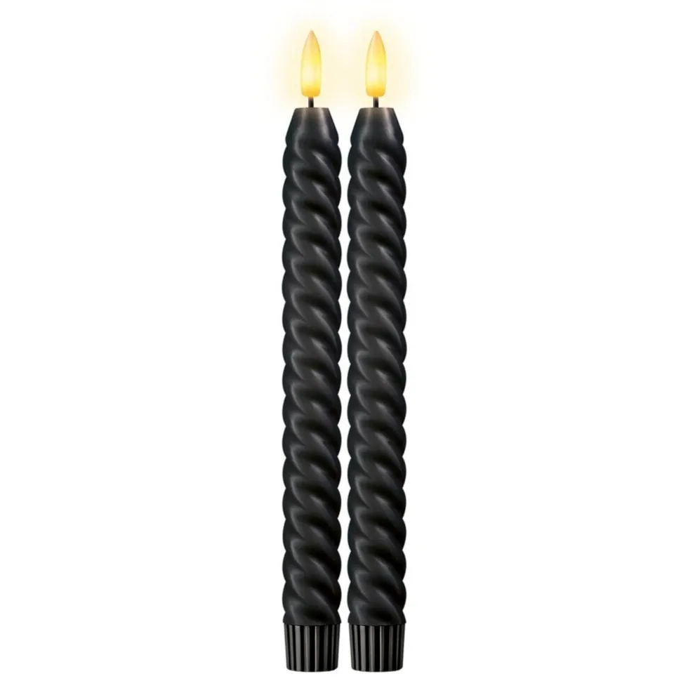 Kruidvat Swirl Led-dinerkaarsen