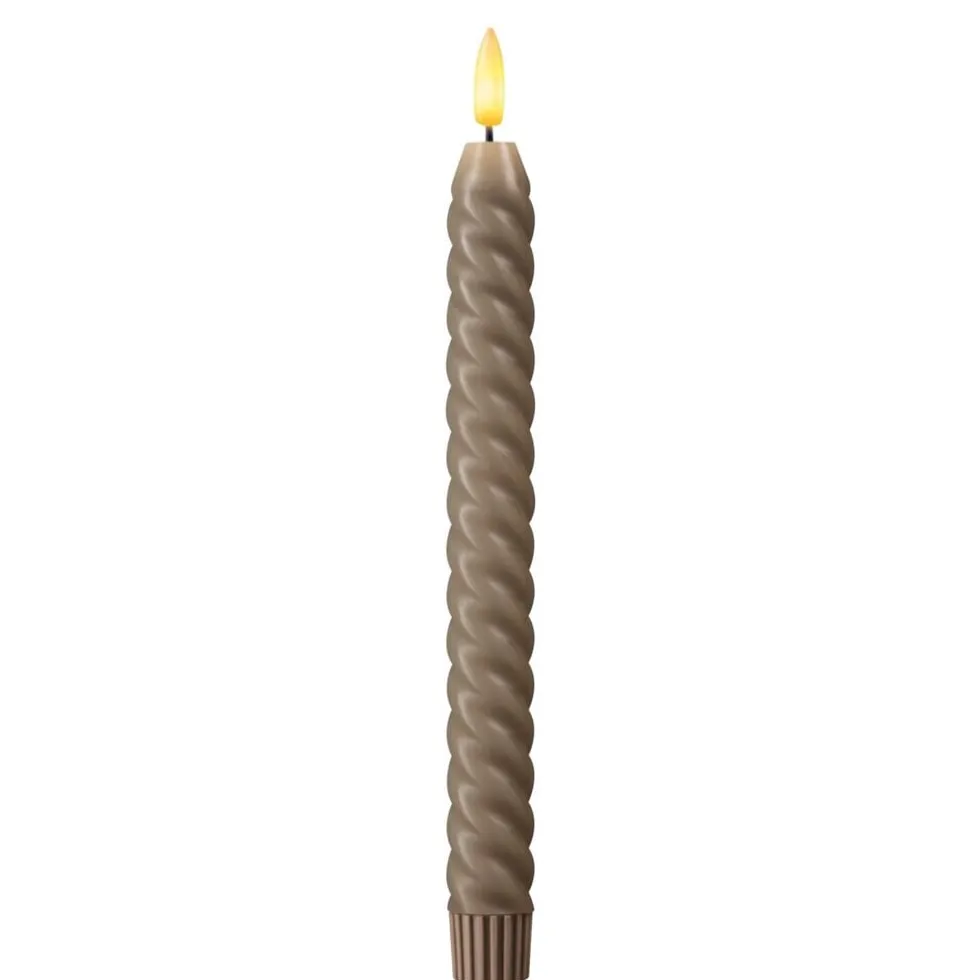 Kruidvat Swirl Led-dinerkaarsen