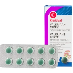Kruidvat Valeriaan Sterk 375MG Filmomhulde Tabletten
