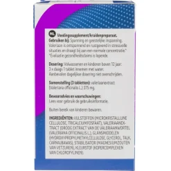 Kruidvat Valeriaan Sterk 375MG Filmomhulde Tabletten