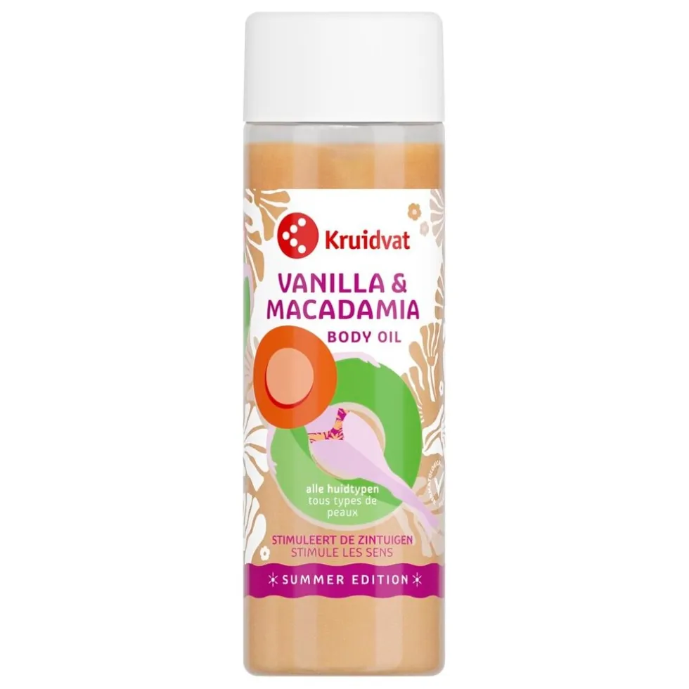 Kruidvat Vanilla & Macadamia Body Oil