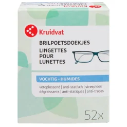 Kruidvat Vochtige Brilpoetsdoekjes