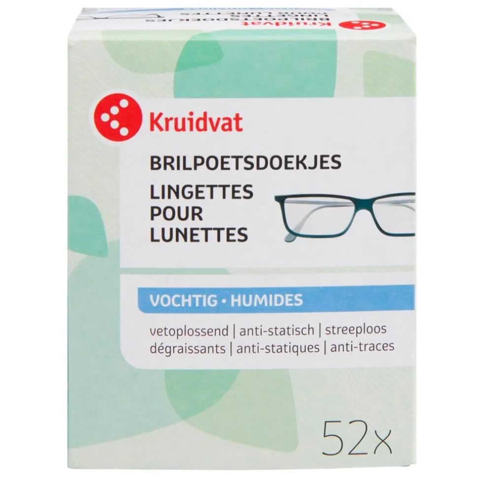 Kruidvat Vochtige Brilpoetsdoekjes