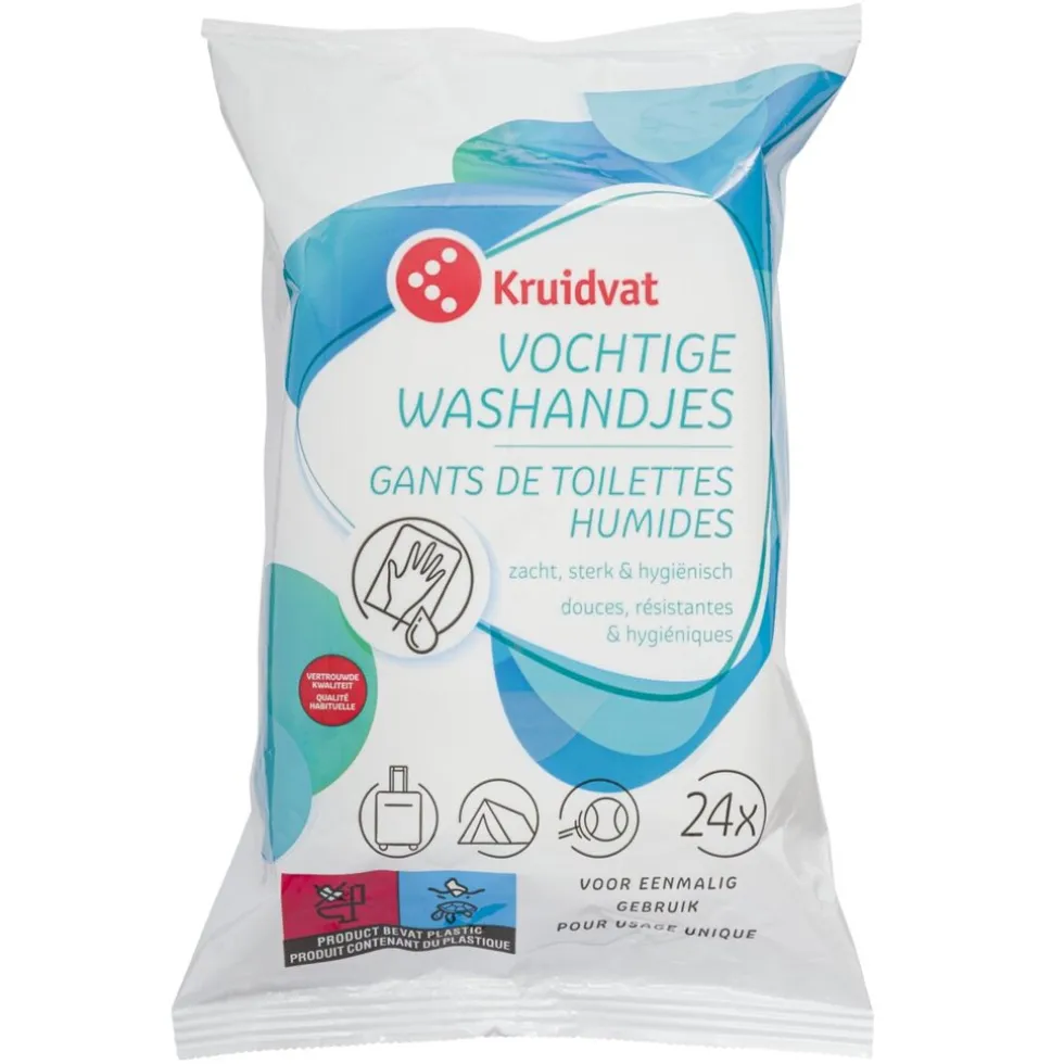 Kruidvat Vochtige Washandjes