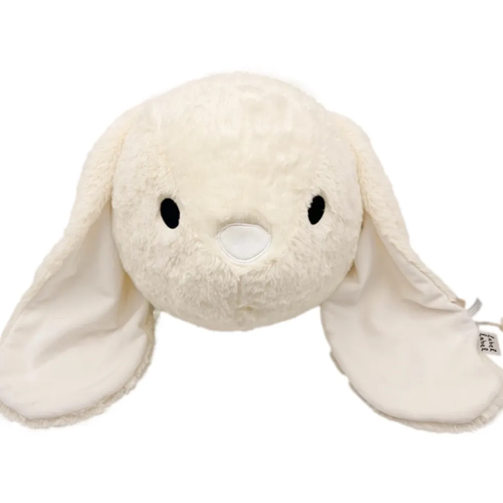 Label Label Rabbit Rosa Ivory Muurdecoratie