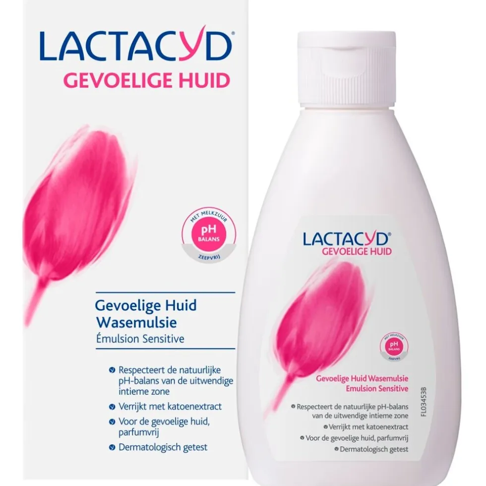 Lactacyd Wasemulsie voor de Gevoelige Huid