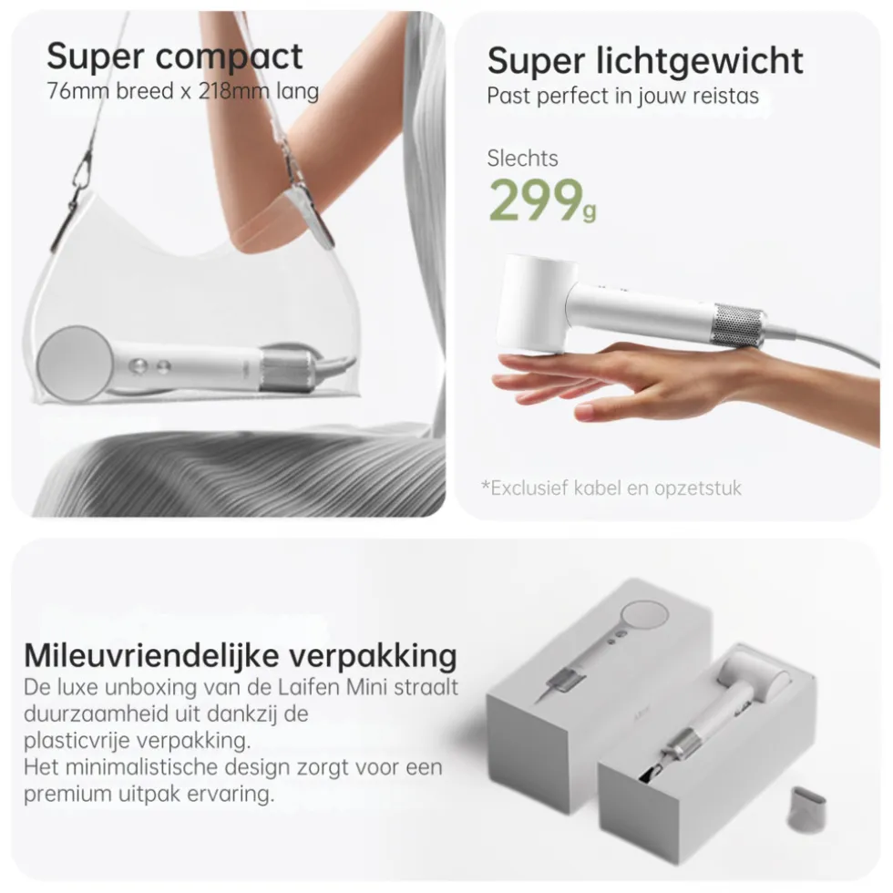 Laifen Mini High Speed Ionische Föhn
