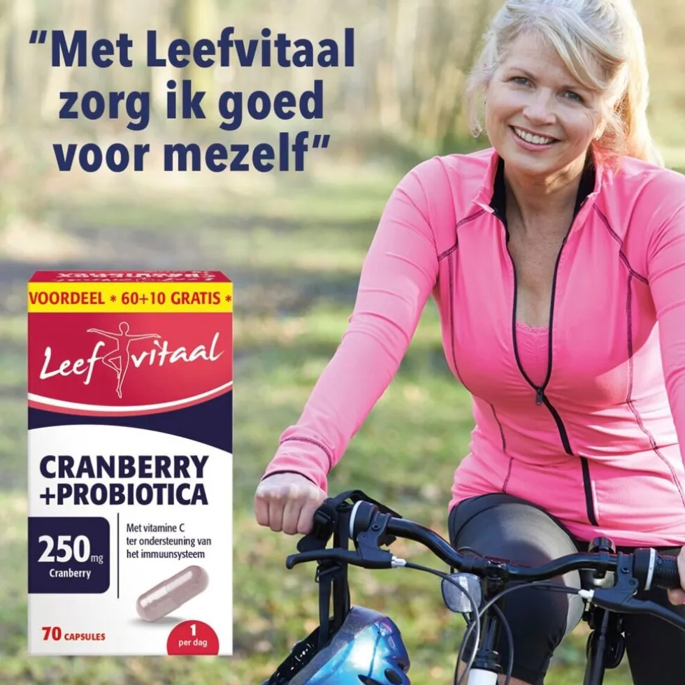 Leefvitaal Cranberry + Probiotica Capsules