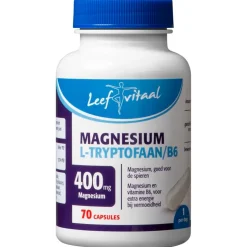 Leefvitaal Magnesium L-Tryptofaan/B6 Capsules