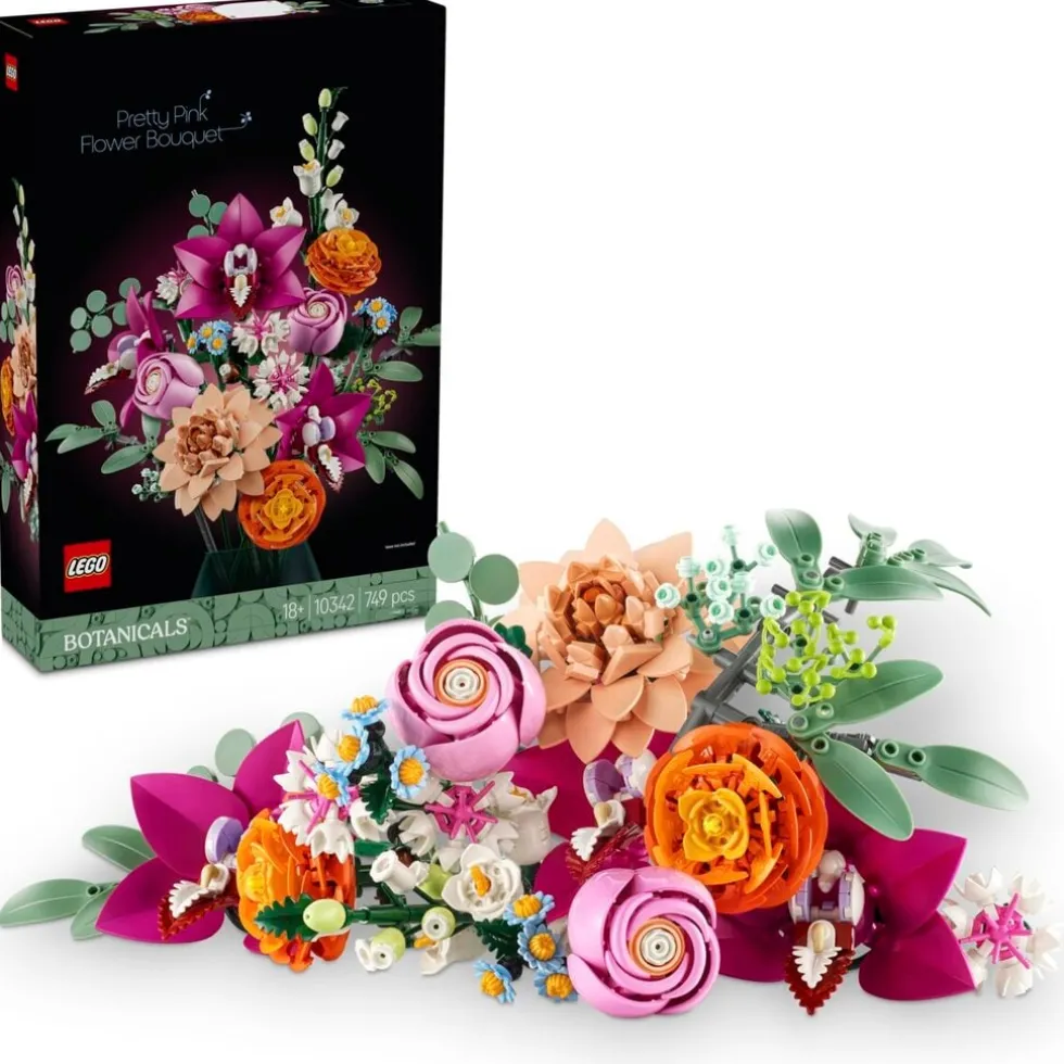 LEGO Botanical Collection 10342 Roze Boeket