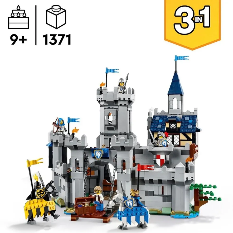 LEGO Castle 31168 Middeleeuws Kasteel met Ridder