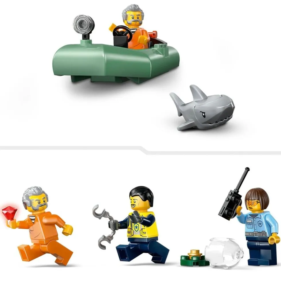 LEGO City 60456 Achtervolging Met Politieboot