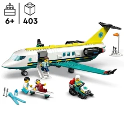 LEGO City 60465 Ambulancevliegtuig